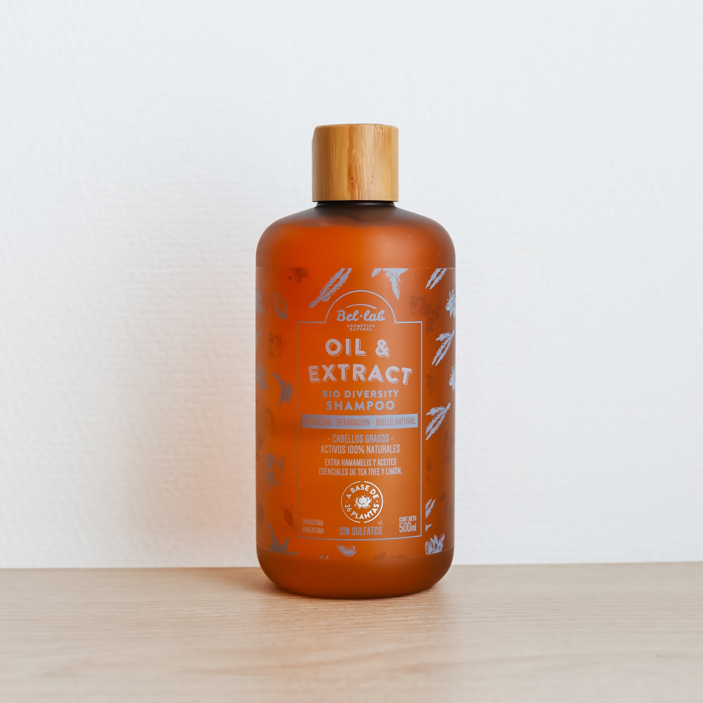 Shampoo Natural OIL & EXTRACT - Cabello Graso