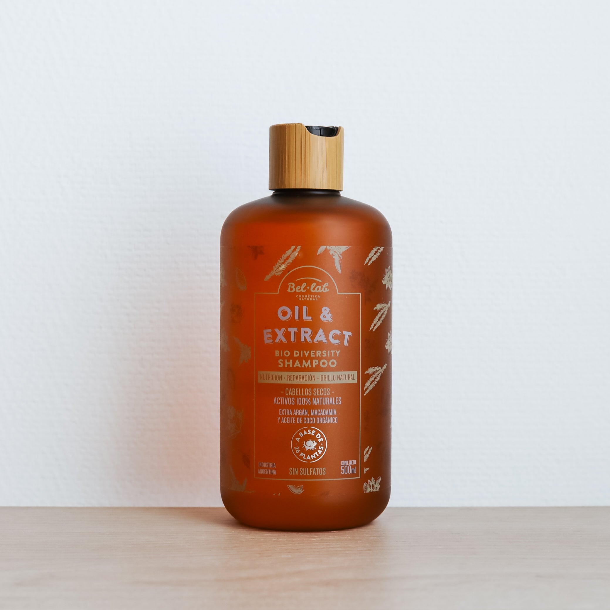 Shampoo Natural OIL & EXTRACT - Cabello Seco