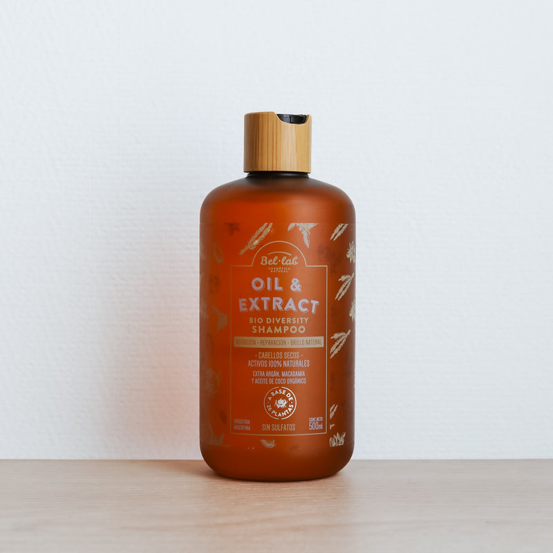 Shampoo Natural OIL & EXTRACT - Cabello Seco
