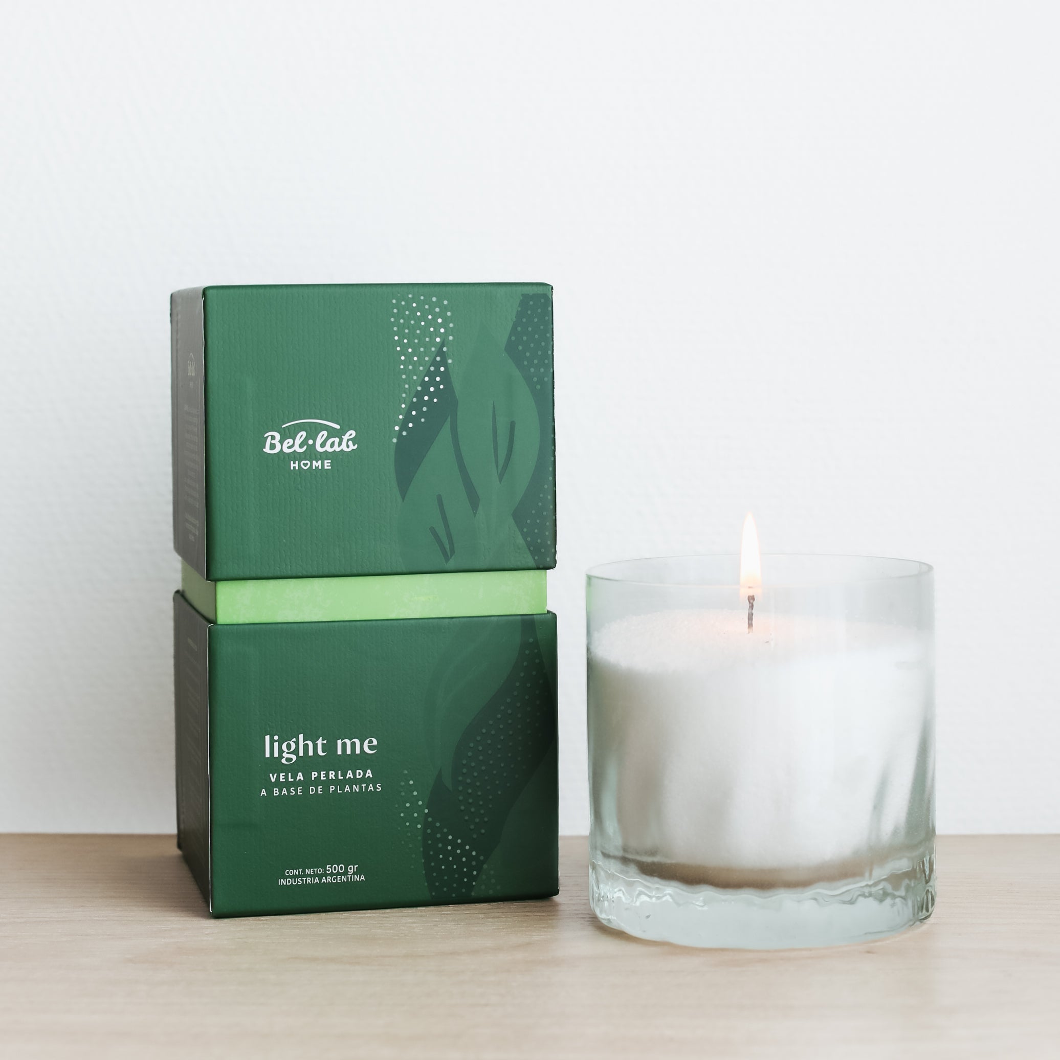 LIGHT ME - Vela Perlada a Bese de Plantas